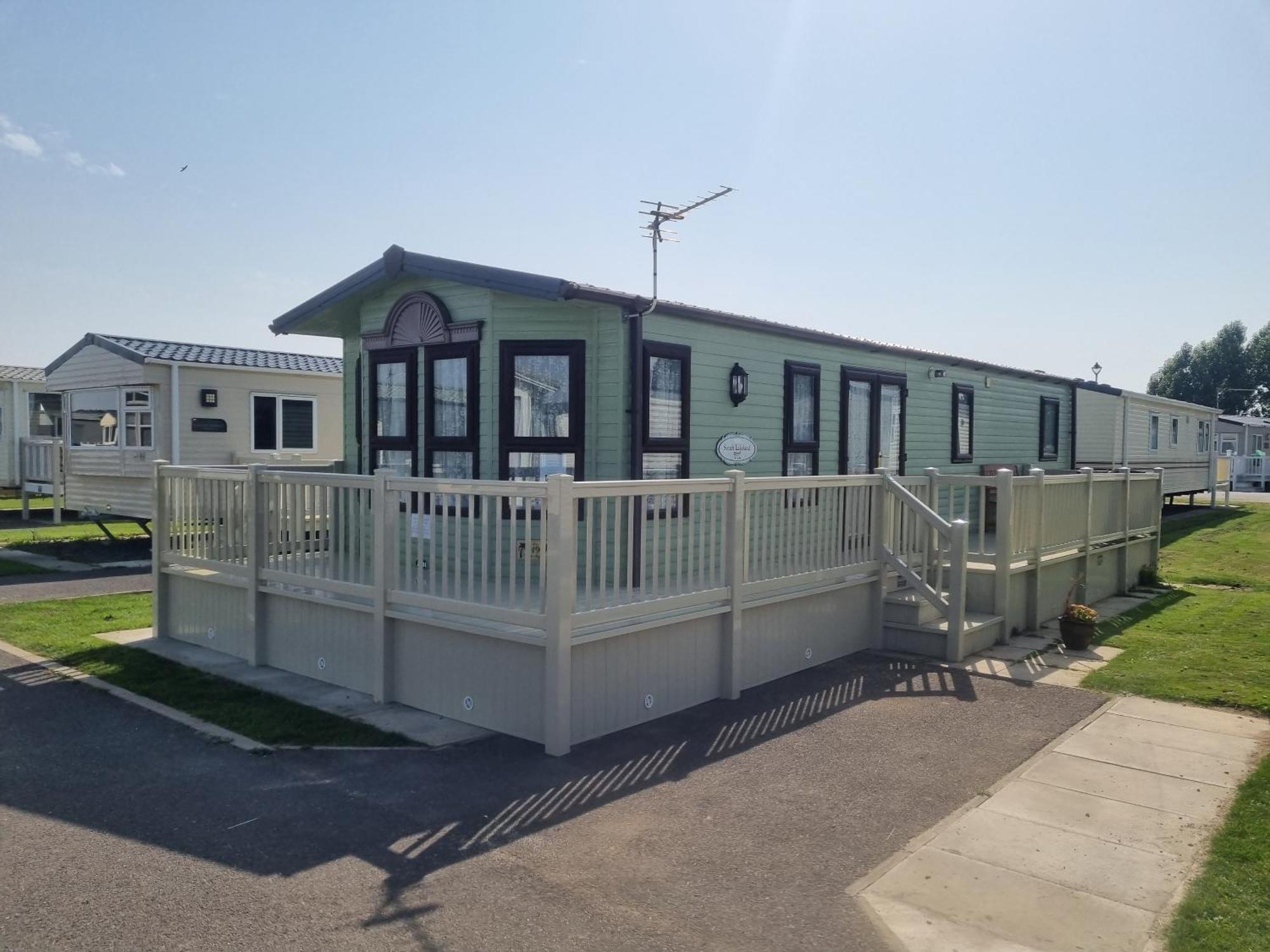Palm Square 19 3 Bed Deluxe Caravan Чапъл Сейнт Лионардс Екстериор снимка